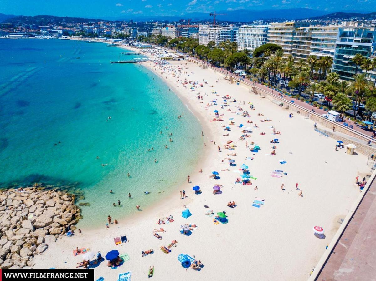 2 Pieces - Croisette Et Plages A 10 Mn A Pieds Канны Экстерьер фото